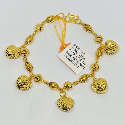 Rantai Tangan 916 - BEBOLA GANTUNG LOVE 1C