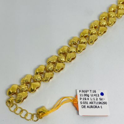 Rantai Tangan 916 - LOVE STAMPING 1C