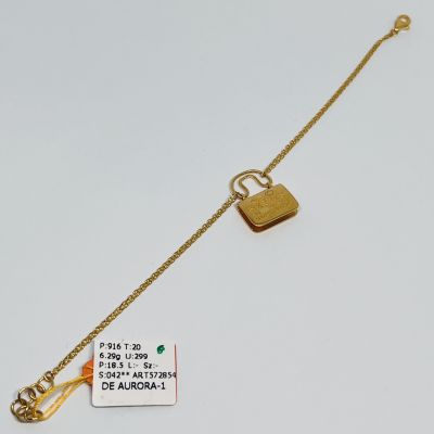 Rantai Tangan 916 - AURO ITALIA 1C