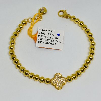 Rantai Tangan 916 - CLOVER STONE 1C