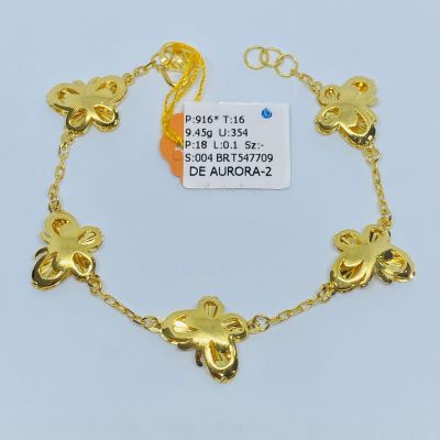 Rantai Tangan 916 - BUTTERFLY