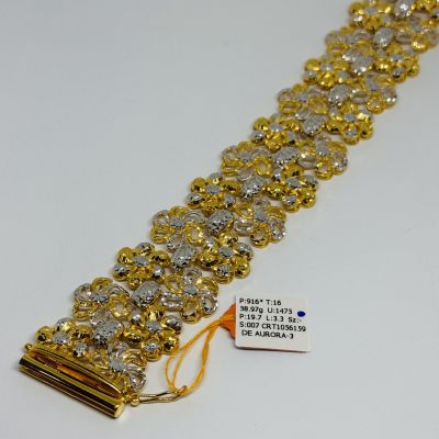 Rantai Tangan 916 - FLOWER STM 2C