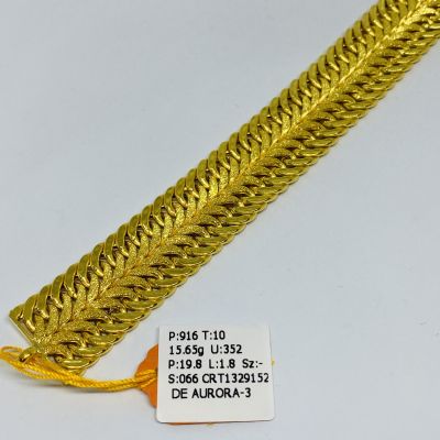 Rantai Tangan 916 - LIPAN DOUBLE 1C