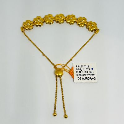Rantai Tangan 916 - FLOWER 1C