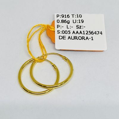 Subang 916 - PLAIN BULAT 1C