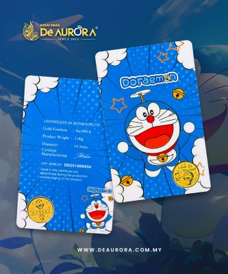 Goldcoin 1g - Doraemon