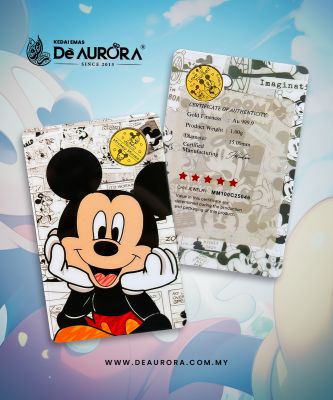 Goldcoin 1g - Mickey Mouse